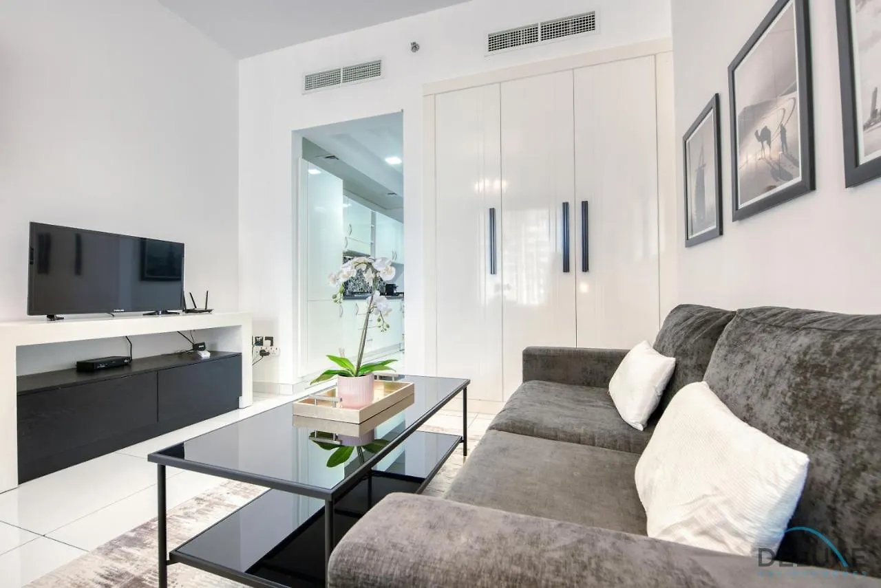 Radiant Studio At Giovanni Boutique Suites Dsc By Deluxe Holiday Homes Dubaj Apartmán